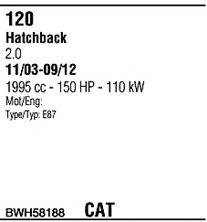 WALKER BWH58188 Exhaust System